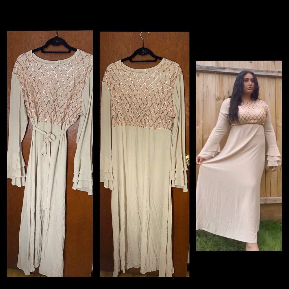 Sequence long sleeve dress